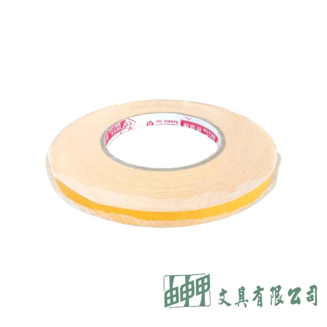 鹿頭牌 玻璃用布質雙面膠10mm*25m