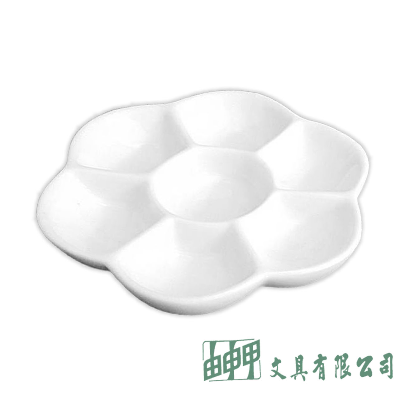 天成 15cm梅花盤(瓷器)