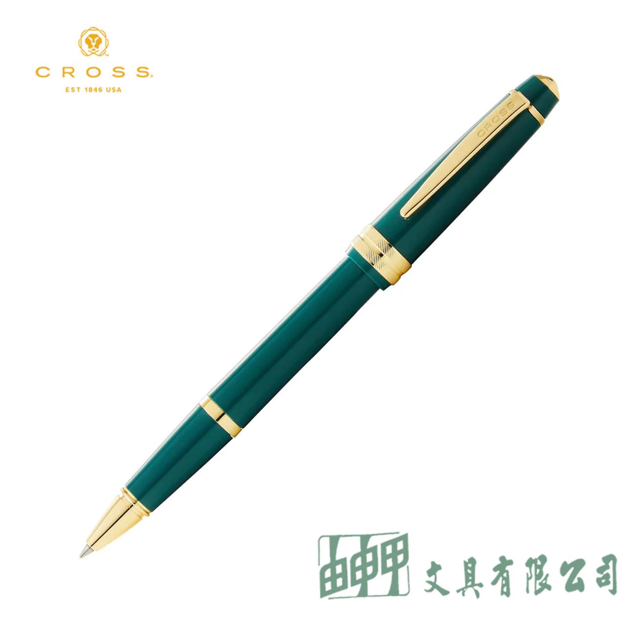 CROSS AT0745-12 貝禮輕盈系列鋼珠筆/亮綠+金
